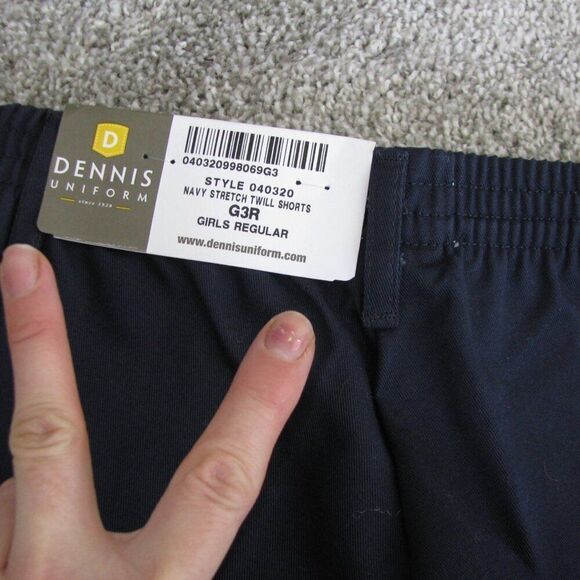 NWT Dennis Uniform navy girl uniform shorts - Picture 7 of 7